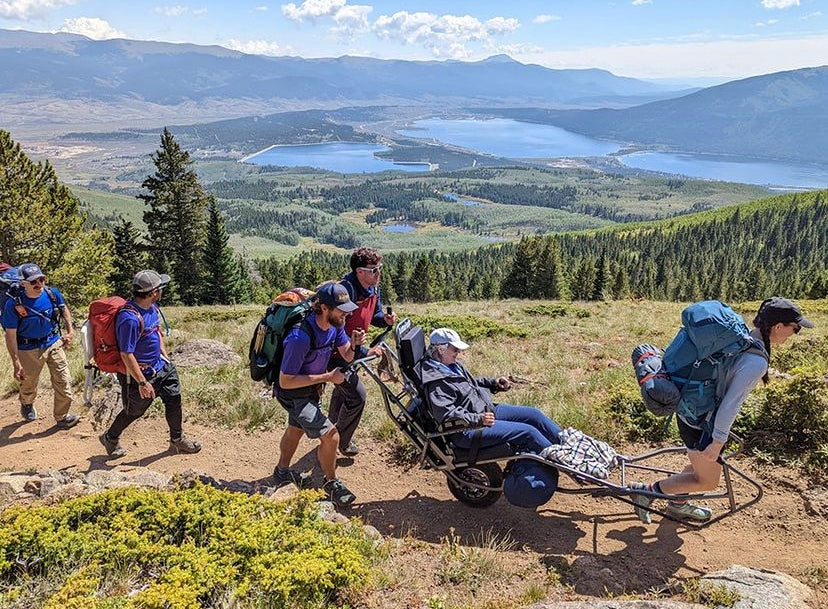 Summiting Mt. Elbert with an Adaptive Hiker & the Lockwood Foundation